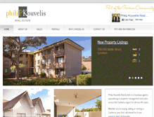 Tablet Screenshot of kouvelis.com.au